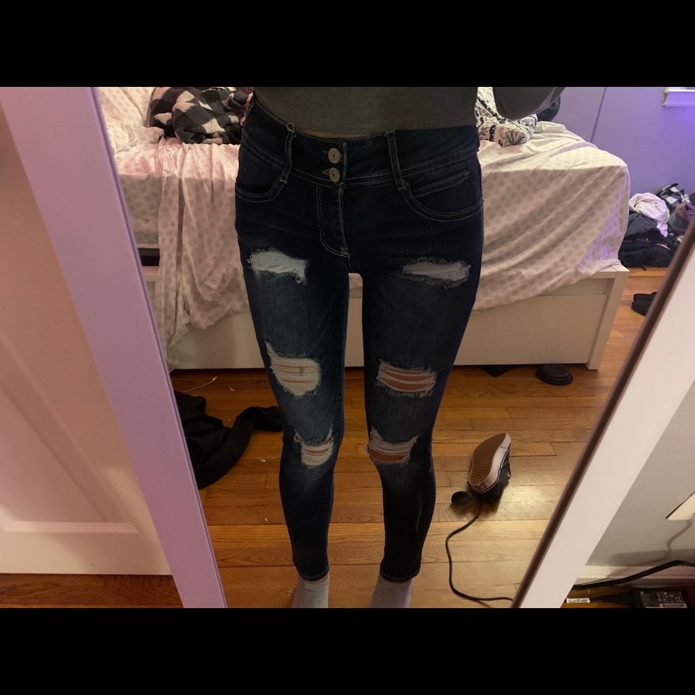 ripped jeans